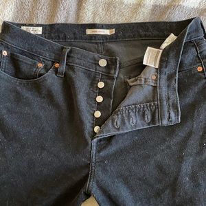 Levi's Black Corduroys
